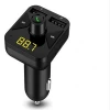 Car Kit Wireless Handsfree Transmitter 3.4A Fast Charging Dual USB Charger Car MP3 Player Support TF Card