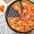 Carbon Steel Perforated Baking Pan With Nonstick Coating Round Pizza Crisper Tray Tools Bakeware Set Kitchen Tools Pizza Pans
