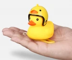 Cartoon Duck Bicycle Bells Kids Shining Flashing Duck Head Light Handlebar Sound bell Bike Accessories