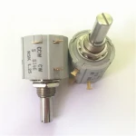CCW CW S 7286 R100K L.25 Rotary Potentiometer