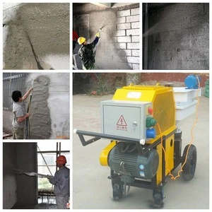 cement mortar spray machine for wall