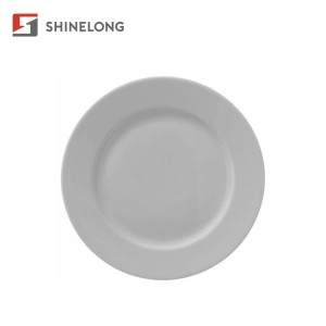 Ceramic Round Plate Porcelain Dishes Wholesale Dinner Plates for Weddings Bulk