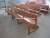 Import CH-B076, Simple Model Oak Wooden Church Bench Pew,Solid Wood Church Furniture from China