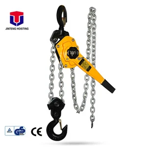 Chain Hoist 3 Ton Chain Block Hoist 6000LBS 10FT Ratcheting Lever Block Chain Hoist with Puller Pulley (20FT)