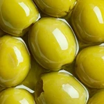 Chalkidiki olives in different sizes