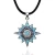 Import Charming Sunflower Eye Accessories Copper Pendant Necklace from China