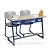 Cheap double students desks chairs school kids classroom furniture for sale