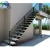 Import Cheap factory cost External galvanized metal staircase/exterior escalier/outdoor carbon mild steel stair system from China