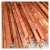 Import cheap price 99.9% copper bullion bars round copper bars from China