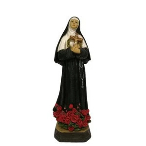 Cheap Price Polyresin Catholic Decoration Rita Statue Resin Craft