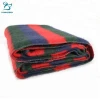 Cheap Red Stripe Moving Blanket made of 100% Recycle Textile Material