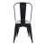 Import Cheaper Price Powder Coating Commercial Furniture restaurant vintage Industrial metal dining chair from China
