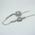 Import Chic Women Hair Accessories In Bangkok Double Hairgrips With Chains For Girls Crystal/Rhinestone Inlaid Heart Metal Headpiece from China