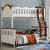 Import children solid wood bunk bed of children furniture set from China