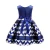 Import Childrens dresses  Bow-tie striped dresses Childrens princess skirts Costumes kids wears from China