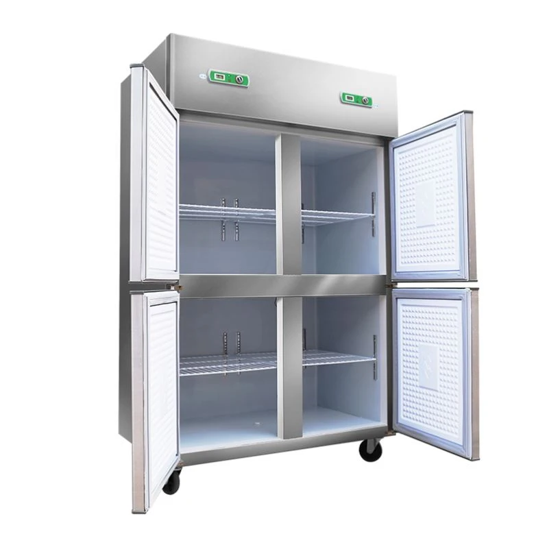 China Factory Commercial Kitchen Stainless Steel Refrigerator Freezer