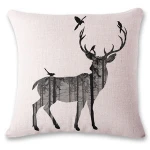 China Factory Direct European Sale Soft  Cushion Cover Set,Animal Cushion Cover