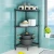 Import China factory direct sale kitchen carbon steel multi-layer triangle storage rack space-saving floor corner storage tripod from China