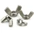 Import China fastener manufacturer M8 M10 SS304 Butterfly Nuts Precision Casting DIN315 Stainless Steel wing nut from China