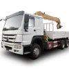 China Howo 6x4 Mobile Truck Mounted Crane For Sale