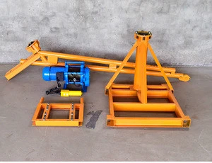 China reliable durable marine electric hoist jib crane