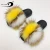 Import China Wholesale Luxury Raccoon Fox Fur Sandals Ladies Indoor Outdoor Fluffy Slippers Wholesale Big Fur Slides from China