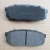 Import Chinese factory Automotive spare parts ISO9001/TS16949 Certification D622/WVA20004/GDB3081 disc brake pad None asbestos from China