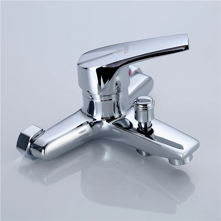 Wall Mounted Single Lever Hot and Cold Water Shower Bath Mixer