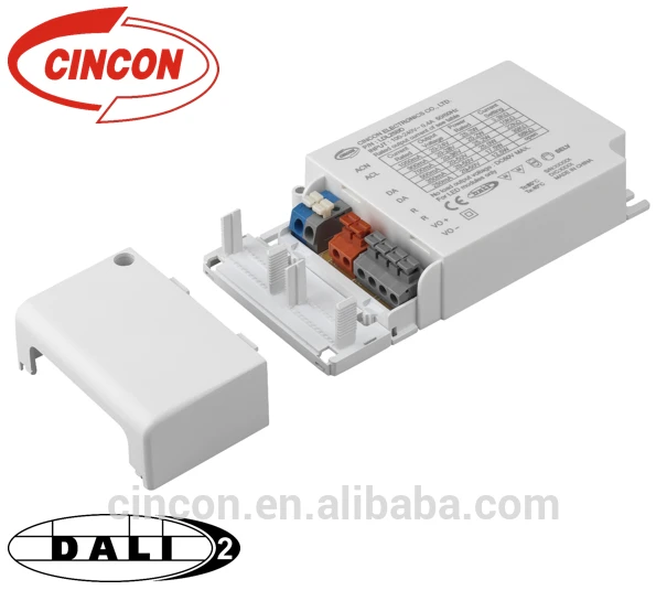 Cincon LDL25 25W new DALI2 LED Dali Driver adjustable output current 250mA 350mA 500mA 700mA 900mA 1050mA DALI dim LED Driver