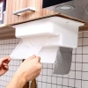 Citylife Three Using Home Kitchwen Bathroom Wall Mounted plastic bag Ciling film Tissue Box Holder