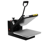 CK480 Power Press Industrial-Quality Digital Sublimation T-Shirt Heat Press Machine, 15"x15", Black