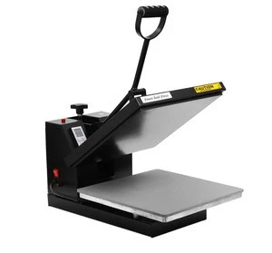 CK480 Power Press Industrial-Quality Digital Sublimation T-Shirt Heat Press Machine, 15&quot;x15&quot;, Black