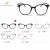 Classic Frames Square Anti-blue Light Blocking Optical Glasses with High Quality Customized Logo Eyeglasses for Unisex