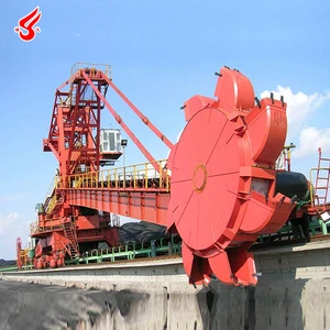 Coal Mining Circular Stacker Reclaimer on Port