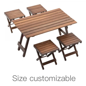 Coffee Shop Dining Tables and Chairs Set Solid Wood Coffee Home Furniture