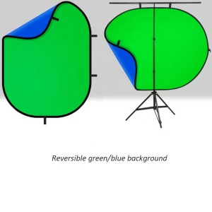 Collapsible Chromakey Green Blue Screen Background Pop-up