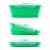Import Collapsible Silicone Food Storage Containers 4 Pack Lunch Bento Box BPA Free for Camping, Hiking from China