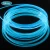 Import Color changing 8.0mm side glowing fiber optic rope light for swimming pool lighting from China