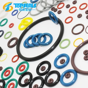 colored viton NBR silicone all types of o-ring rubber for machine