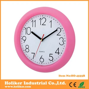 colorful clock frame promotional gifts plastic clock with dial design