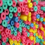 Colorful Epe Foam Backer Rod Protective Pipe