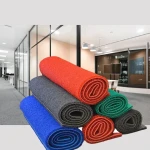colorful heavy duty non-slip colorful custom pvc coil mat doormats indoor mat door doormats grande tapis de sol en pvc
