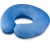 Comfortable soft velvet fabric travel neck rest beach inflatable pillow