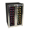 Commercial Aluminum Frame Wine Refrigerator Parts Glass Door