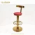 Import Commercial Bar Furniture Rose Gold Metal Swivel Kelly Bar Stool Chair from China