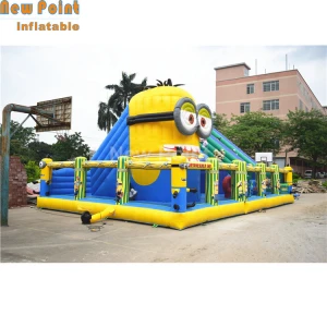 Commercial Inflatable Fun City Inflatable Amusement Park inflatable jumping bouncer bouncy castle slide