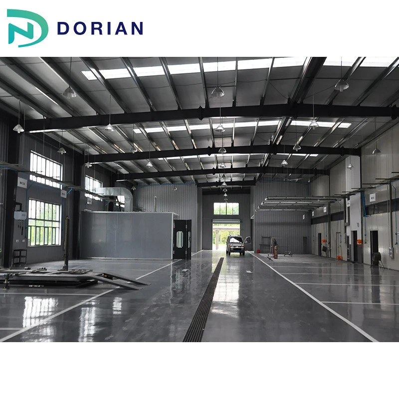 Commercial metal building steel structure warehouse building