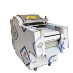 Commerical frozen chicken cube cutter / Big meat dice cutting machine / Meat cube dicer machine