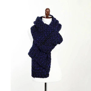 Competitive Price Most Popular Womens Fashion Scarf Knitting Scarf Acrylic Thick Shawl