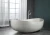 Import CONRAZZO oval shape new design natural concrete sandstone luxury hotel free stand bathroom bathtub from China